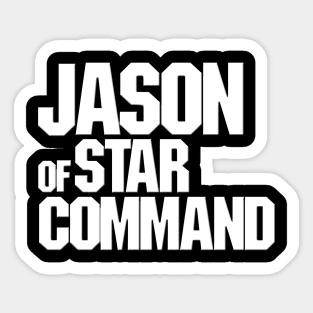 Jason of Star Command Logo Sticker